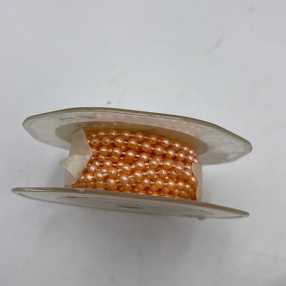 Assorted Round Beads in yards and Ribbons Lot - Picture 5 of 12